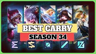 Best Heroes For Solo Carrying Season 34  Mobile Legends