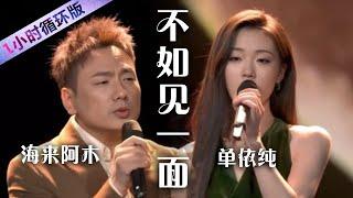 去见想见的人吧！海来阿木、单依纯深情演唱《不如见一面》温暖又治愈（一小时循环版） 中国音乐电视 Music TV