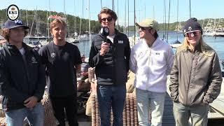 Swedish youth sailors at Hankø