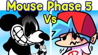 Friday Night Funkin VS Mickey Mouse Phase 5 FNF Mod Creepypasta Suicidemouse.avi