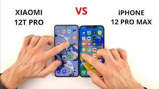 Xiaomi 12T Pro vs 12 Pro Max  SPEED TEST