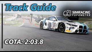 In depth Track Guide COTA - 203.8 - Trickiest track of the game - Assetto Corsa Competizione