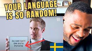 Alexander Skarsgard teaches you Swedish slang