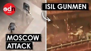 Terrifying Footage Inside Moscows Concert Hall During Attack