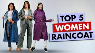 Top 5 Raincoat In 2023  Best Raincoat In 2023  Raincoat Under 1000 For Women  Raincoats for Women