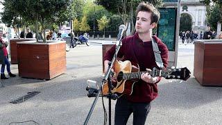 An Absolutely Beautiful Version of A-ha Take On Me by New Busker David Hayden.