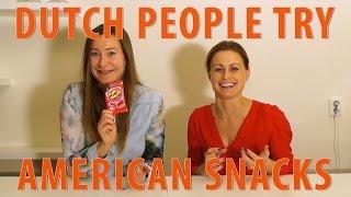 Dutch People Try American Snack Food