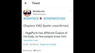 Unconfirmed one piece chapter 1062 spoilers  revealed vegapunk just like pain in manga naruto