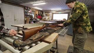 THE WORKSHOP. Winter Workshop Projects. With Dad. Rustic Flintlock Gun Case.