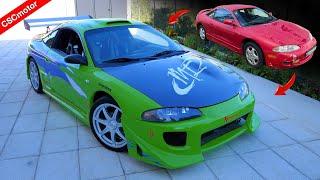 Mitsubishi Eclipse Fast & Furious in 20 minutes  Transformation