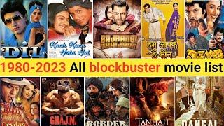 Bollywood All time blockbuster movie list  All time Blockbuster Hindi movies