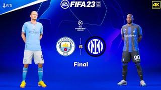FIFA 23 - Manchester City Vs Inter - UEFA Champions League 2223  FINAL  PS5™ 4K60