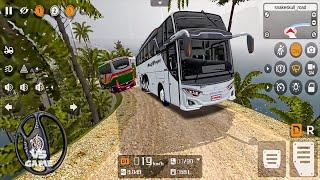 Bus Simulator Indonesia - BUS DRIVING ON Hill Off-Road MAP - Gameplay