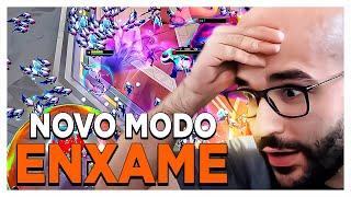 MODO ENXAME TAKESHI TESTANDO O NOVO MODO PVE DO LOL