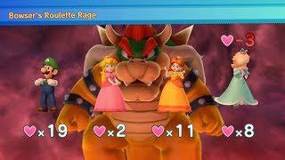 Mario Party 10 Bowser Party #311 Luigi Peach Daisy Rosalina Chaos Castle Master Difficulty