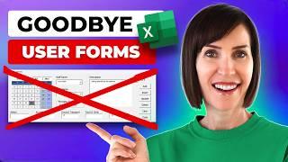 EASIEST Excel Data Entry Form in 2024  No VBA Required