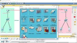 How to configure Redistribution between EIGRP and OSPF in Packet Tracer