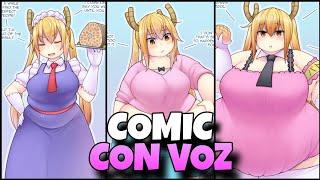 Tohru weight gain - Cómic feederism doblado Pixiveo