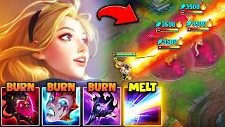 WTF? I CREATED THE ULTIMATE BURNING LUX LASER IT APPLIES 4 BURNS AT ONCE