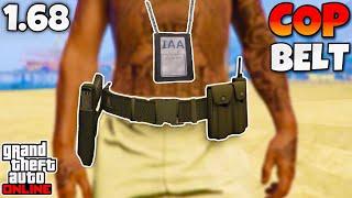 How To Get The IAA Badge & Cop Belt On Any Outfit In GTA 5 Online