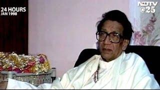 24 Hours with Bal Thackeray Aired January 1998