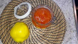 Quittenmarmelade kochen ein einfaches Rezept Quittenmarmelade  أروع وأنجح وصفة لمربى السفرجل