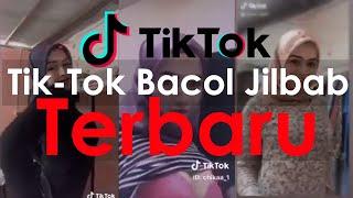 TIK-TOK MANTAP-MANTAP-JILBAB KELIHATAN BH PINK BACOL COYYY
