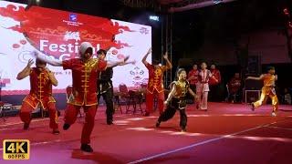 Penampilan Seni Bela Diri Wushu di Festival Cap Go Meh