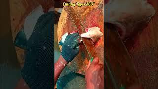 Seer Fish Head Cutting Skill   Amazing Cutting Skill CT 360* #shorts