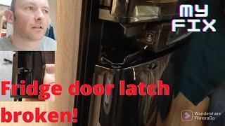 Thetford fridge broken door catch replacement - easy fix