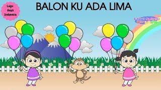 BALON KU ADA LIMA  Lagu Anak dan Balita Indonesia  Keira Charma Fun