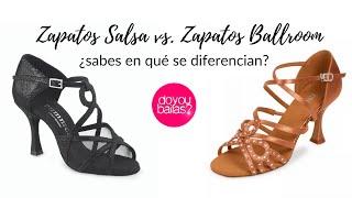 ¿Qué diferencia hay entre los ZAPATOS SALSA y de BAILE DEPORTIVO ¿Puedo usarlos indistintamente?