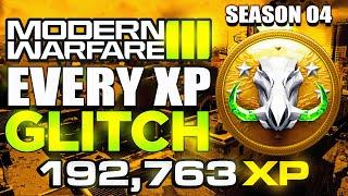 EVERY MW3 XP GLITCH *Season 4* WEAPON XPRANK XPBATTLE PASS XP MW3 Xp Glitch MW3 Glitches