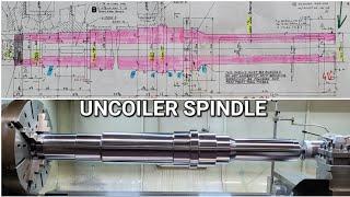 Uncoiler Spindle  CNC Machining