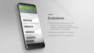 Kongress-App DKK 2020 Evaluieren und Kommentieren