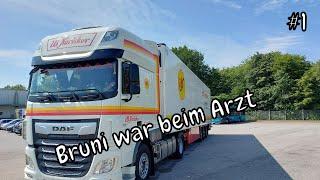 Bruni´s Dairies - Bruni war beim Arzt #1  Mille on Tour l Lkw Doku l Deutsch l Fernfahrer