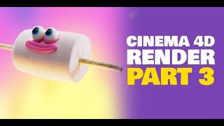 Cinema 4D Free Course – Part 3 Render