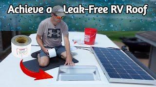 Achieve a Leak-Free RV Roof The Ultimate Eternabond RV Tape Application Tutorial