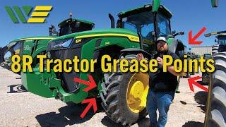 All Grease Points on John Deere 8R Tractors