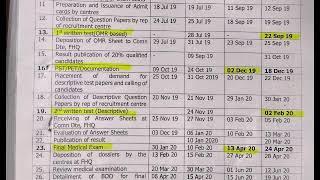 BSF RO RM RESULT DATE