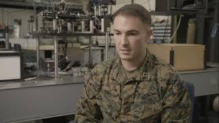 Marine Corps Capt Christian Wachter on NPS Research