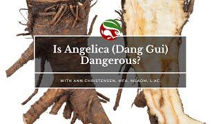 Is Angelica Dang Gui Dangerous?