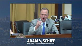 Rep. Adam Schiff Schools Jim Jordan Exposes Lack of Correspondence in Contempt Hearing