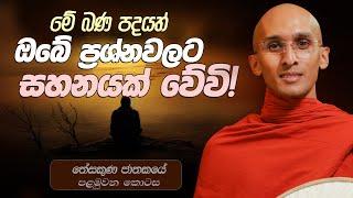 294. ප්‍රශ්න වලට සහනයක් වෙන බණක්  තේසකුණ ජාතකය  2024-03-19