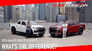 2024 Isuzu D-MAX LS-A vs LS-E Whats The Difference?  CarGuide.PH