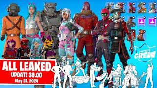 ALL Fortnite LEAKED Cosmetics in Fortnite SEASON 3 Update 30.00 Lethal Company Magneto Fallout