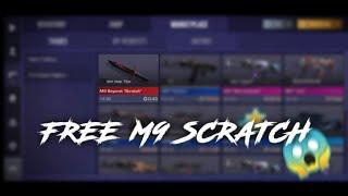 Got free M9 bayonet scratch   standoff 2