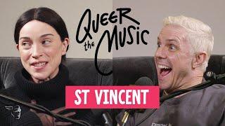 St Vincent Sits with Jake Sheers to discuss her Illustrious Career  Queer the Music