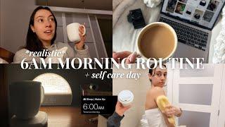 my 6am morning routine in-depth and realistic + 2024 vision board & winter uglies makeover ️