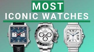 10 of the most iconic watches ever made  Rolex Cartier Patek Phillipe Audemars Piguet & more